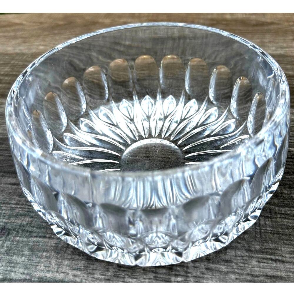 Gorham Althea Collection West Germany Full Lead Crystal 6" Bowl